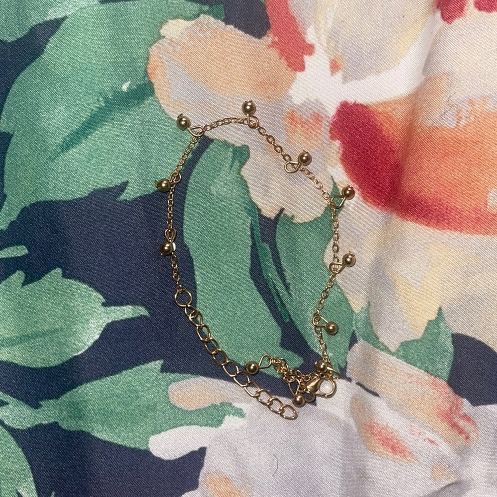 golden ankle bracket